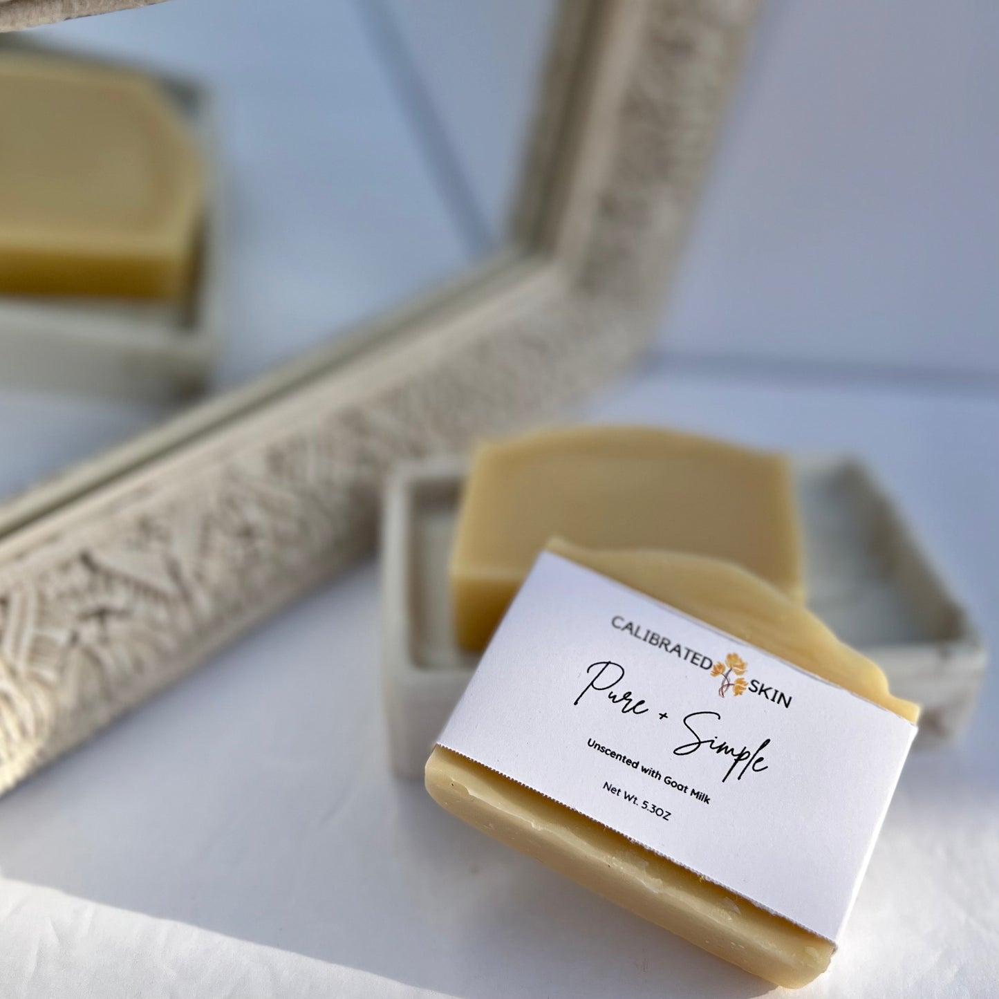 Unscented Pure + Simple Bar Soap (Goat Milk)