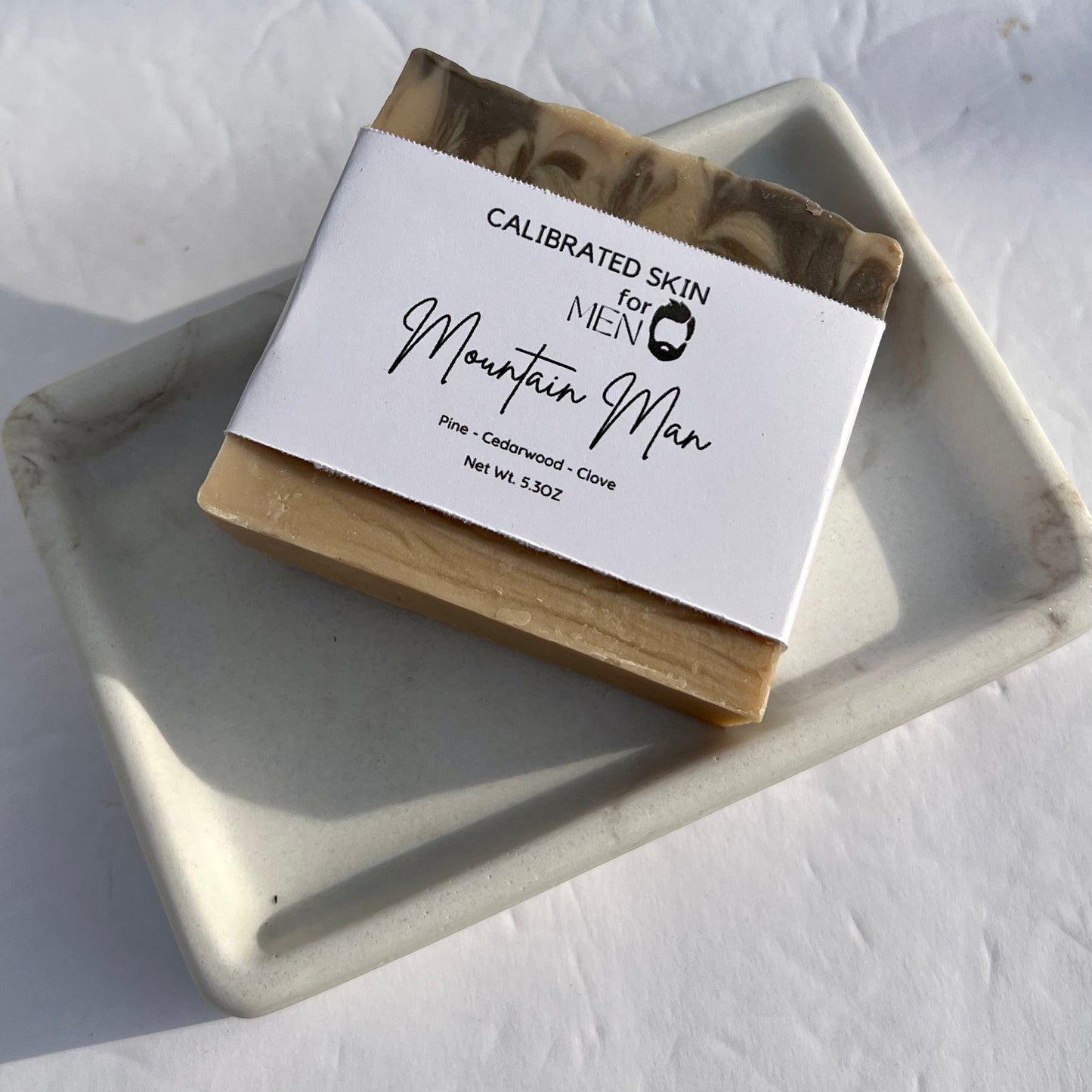 Mountain Man Bar Soap (Goat Milk) - Cedarwood, Amber, Musk