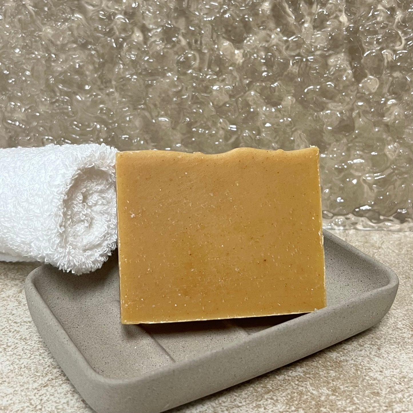 Turmeric Sunshine Bar Soap - Citrus, Turmeric, Carrot, Ginger (Goat Milk)