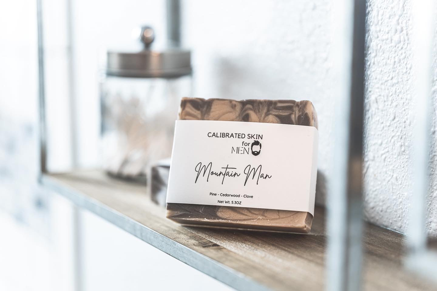 Mountain Man Bar Soap (Goat Milk) - Cedarwood, Amber, Musk