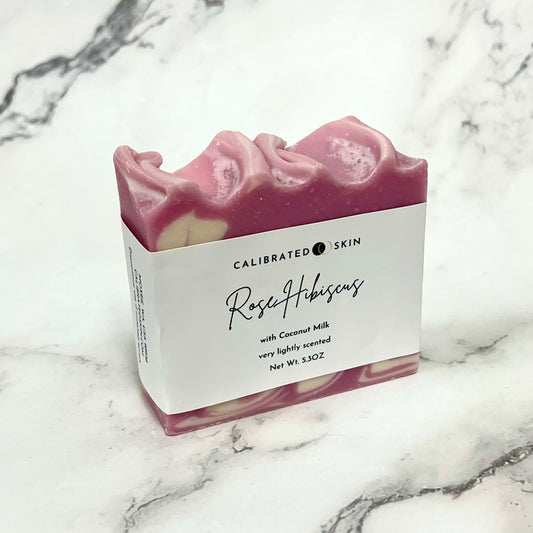 Rose Hibiscus Bar Soap