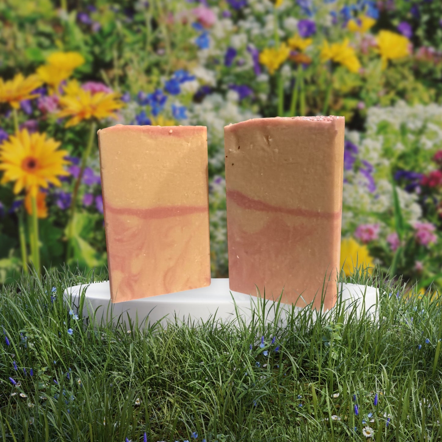 StrawBerry Fields ForEver Tallow and Goat  Milk Soap