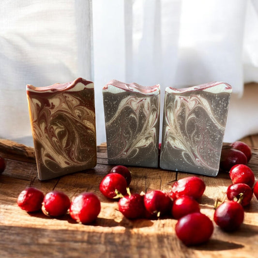 CranberryWood Tallow and Goat Milk Soap