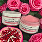 Pomegranate Bitters Whipped Body Scrub (pomegranate, citrus, red currant)