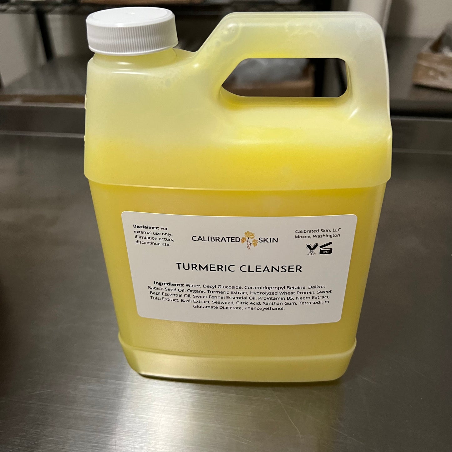 WHOLESALE Turmeric Face Cleanser, Private Label Skin Care