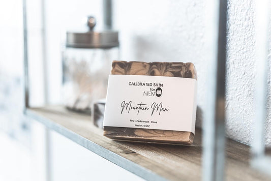 Mountain Man Bar Soap (Goat Milk) - Cedarwood, Amber, Musk