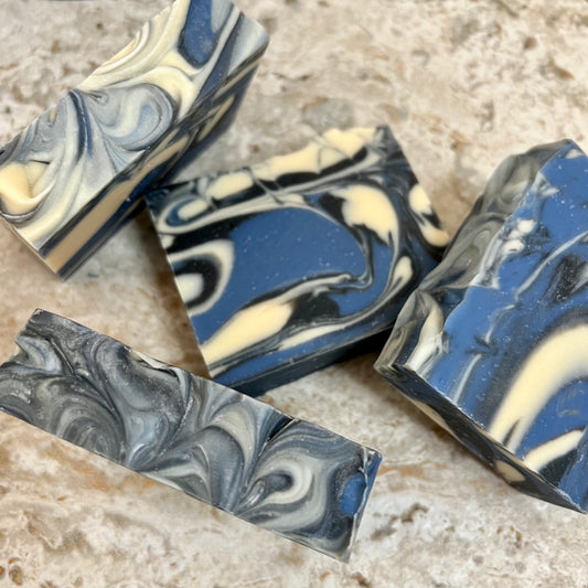 Rugged Bar Soap (Goat Milk) - Bergamot, Peppercorn, Patchouli & more